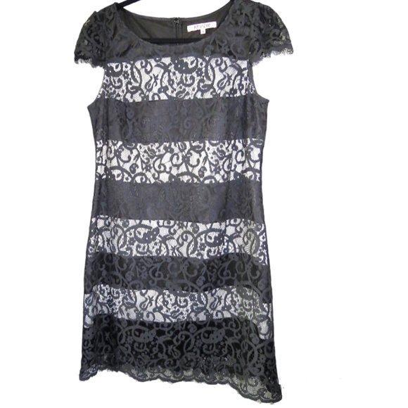 REVIEW Dresses & Skirts - REVIEW - Stunning - lace overlay dress - size 12 - excellent condition